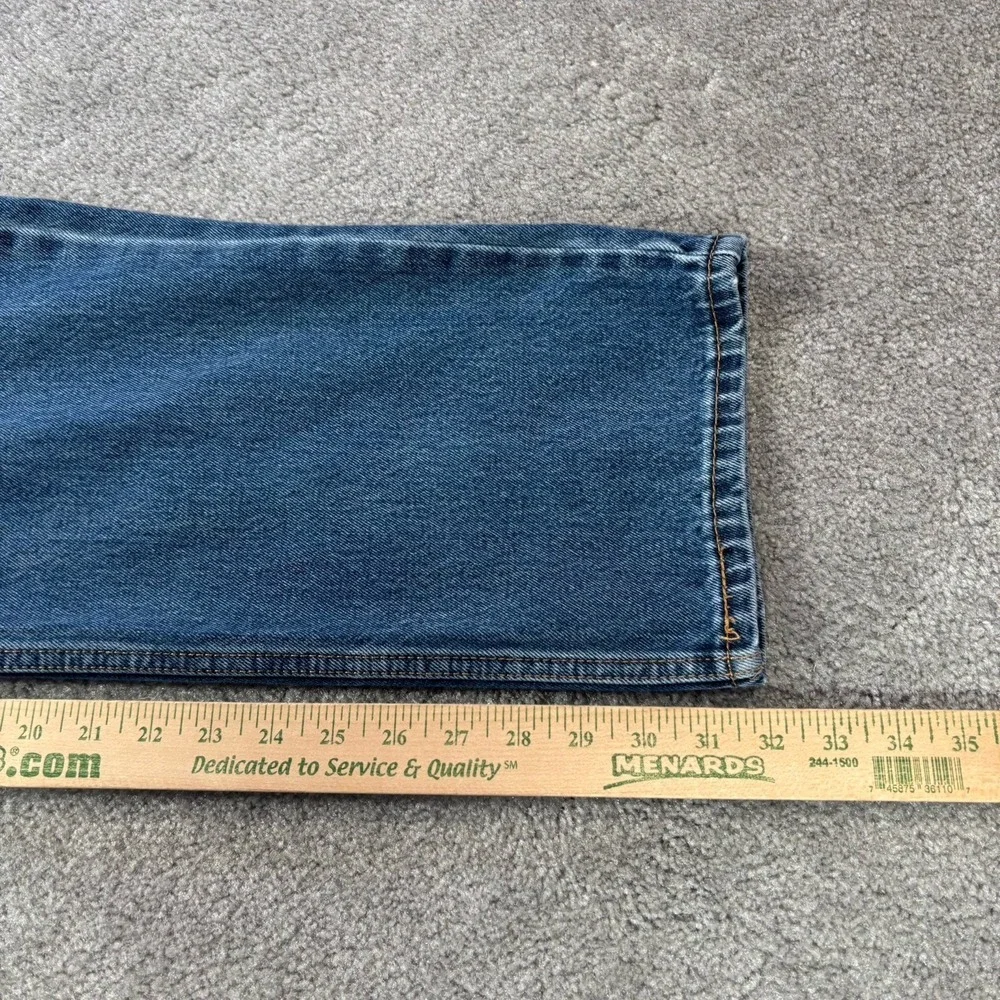 Levi's 550 Jeans Men 34x32 Relaxed Fit Tapered Medium Wash Blue Denim Cotton Dad